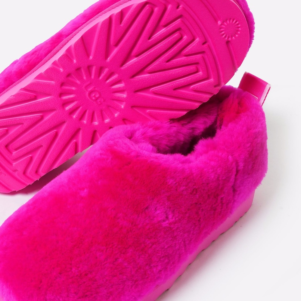 Women's UGG Classic Cozy Bootie Slipper - Rock Rose